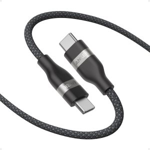 While Stocks Last：Anker Nano USB C Cable, 240W 6 ft Flexible Multi-Color Braided Cord, Fast Charging Type C Charger for iPhone 16/16 Pro/16 Plus/16 Pro Max, MacBook Pro, iPad Pro, Galaxy S24, and More