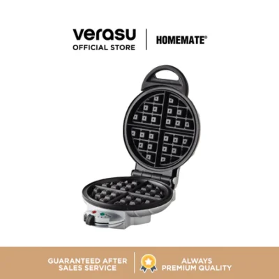 HOMEMATE เครื่องทำวาฟเฟิล กลมหนา รุ่น HOM-TSK2105B