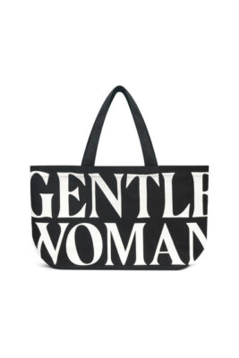 GW Black Canvas Tote Bag