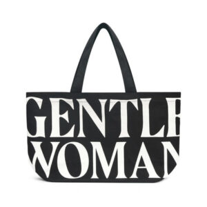 GW Black Canvas Tote Bag